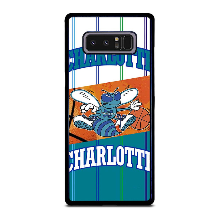 CHARLOTTE HORNETS BASKTEBALL LOGO Samsung Galaxy Note 8 Case Cover