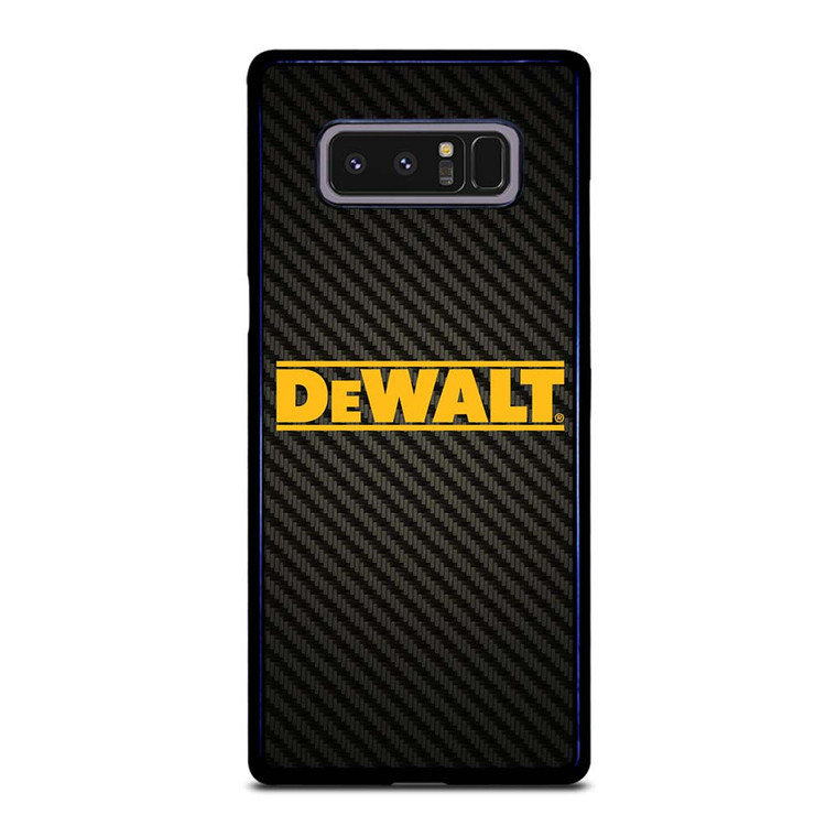 DEWALT TOOLS LOGO CARBON Samsung Galaxy Note 8 Case Cover