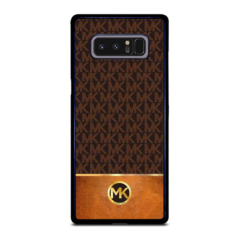 MICHAEL KORS MK LOGO BROWN ICON Samsung Galaxy Note 8 Case Cover