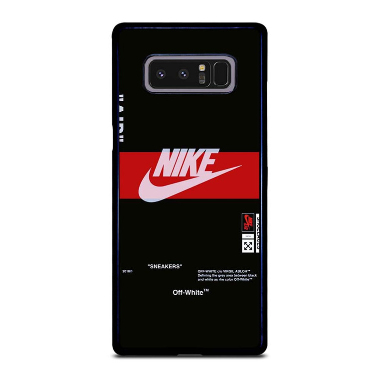 NIKE AIR JORDAN OFF WHITE SNEAKERS Samsung Galaxy Note 8 Case Cover