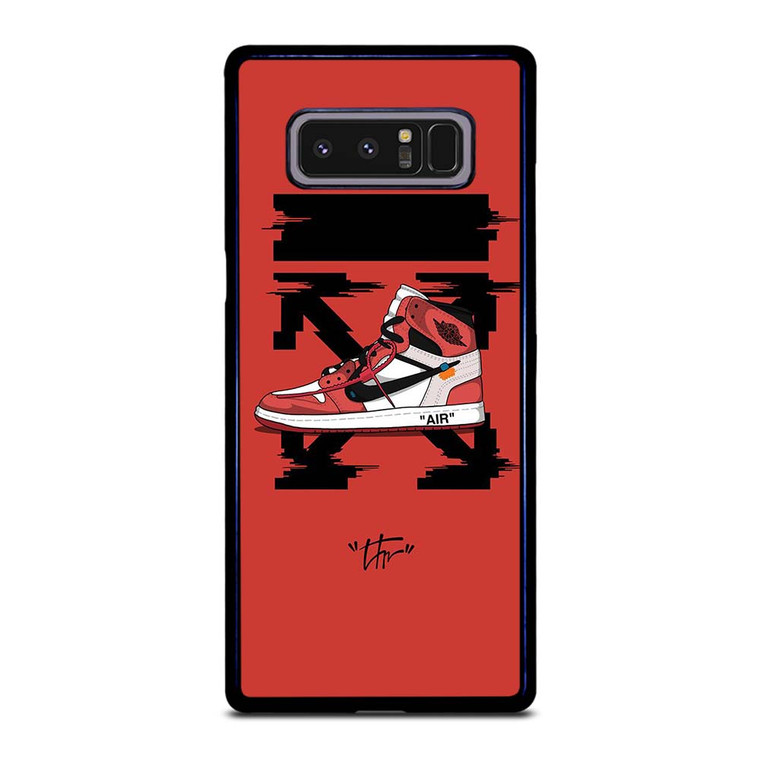 OFF WHITE NIKE AIR JORDAN Samsung Galaxy Note 8 Case Cover