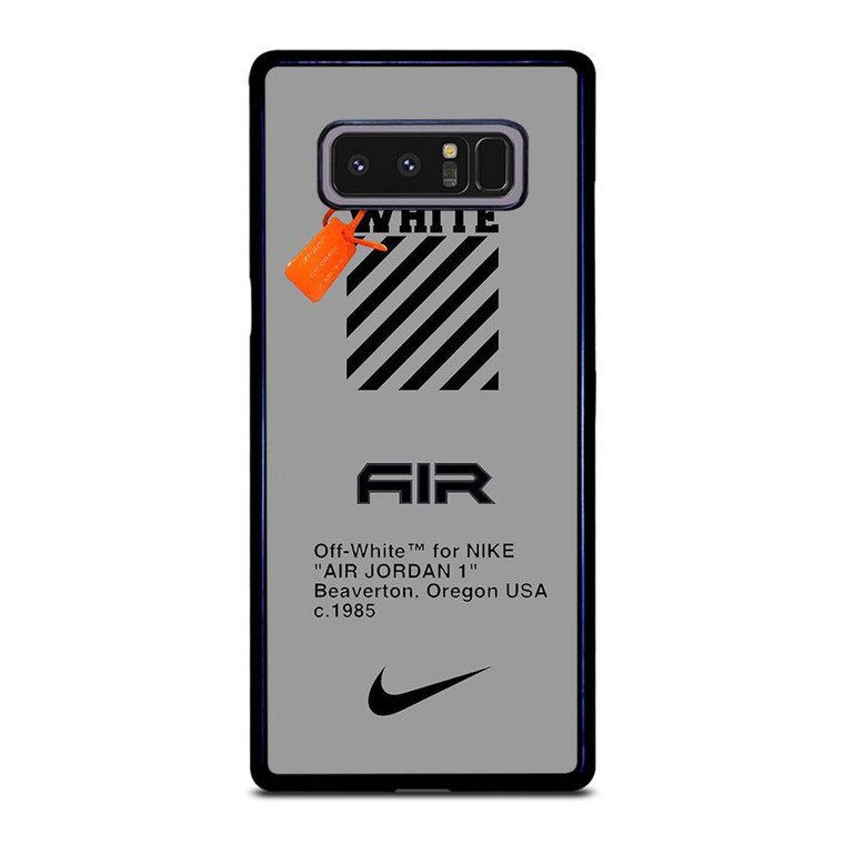 OFF WHITE X AIR JORDAN Samsung Galaxy Note 8 Case Cover