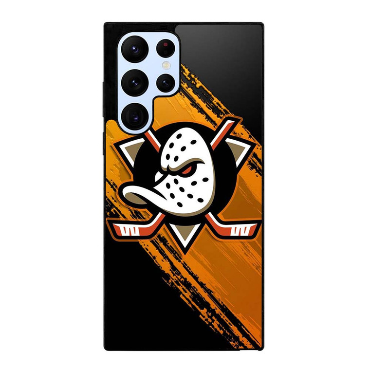 ANAHEIM DUCKS HOCKEY TEAM LOGO Samsung Galaxy S22 Ultra Case Cover