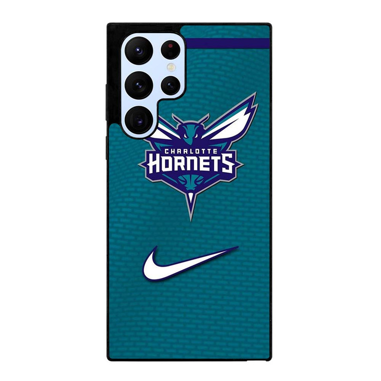 CHARLOTTE HORNETS LOGO NIKE Samsung Galaxy S22 Ultra Case Cover