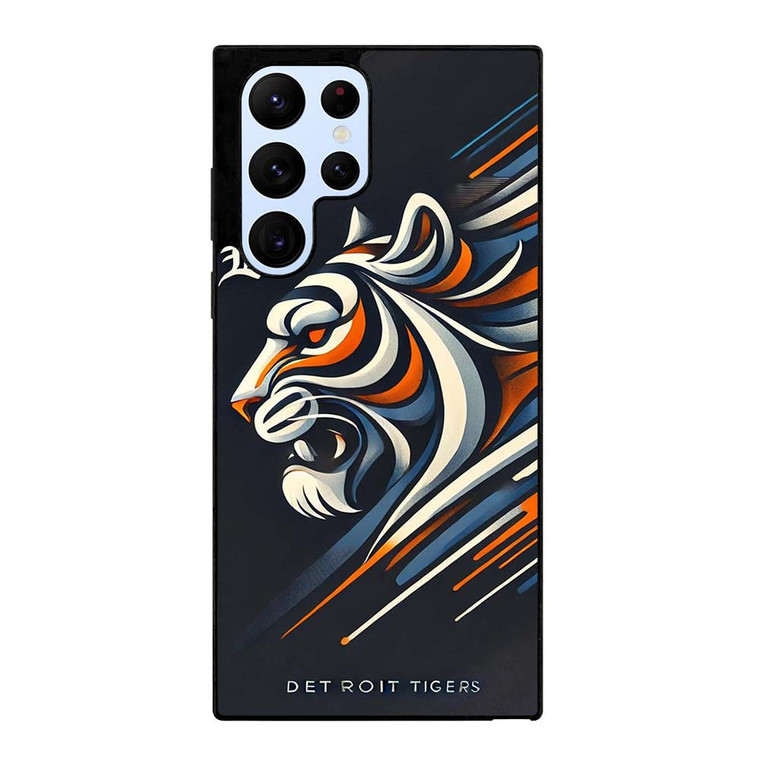DETROIT TIGERS LOGO ART Samsung Galaxy S22 Ultra Case Cover