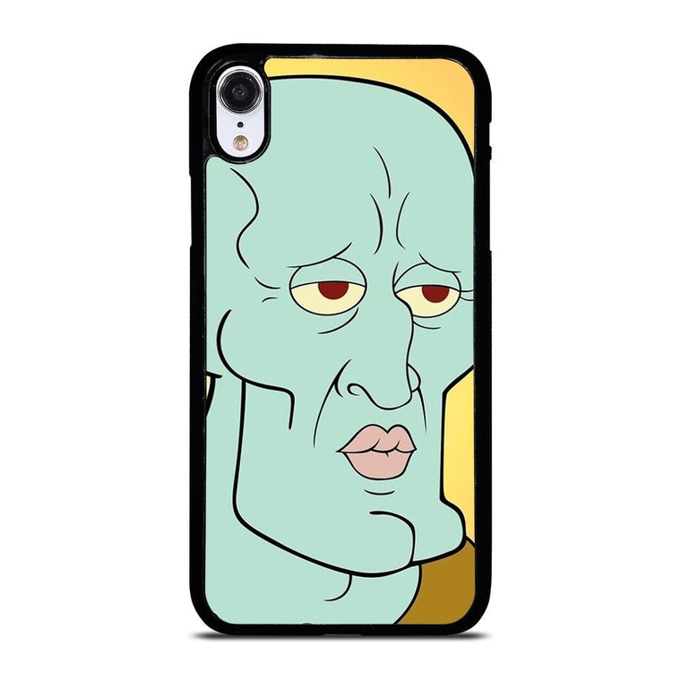 HANDSOME SQUIDWARD CARTOON iPhone XR Case Cover