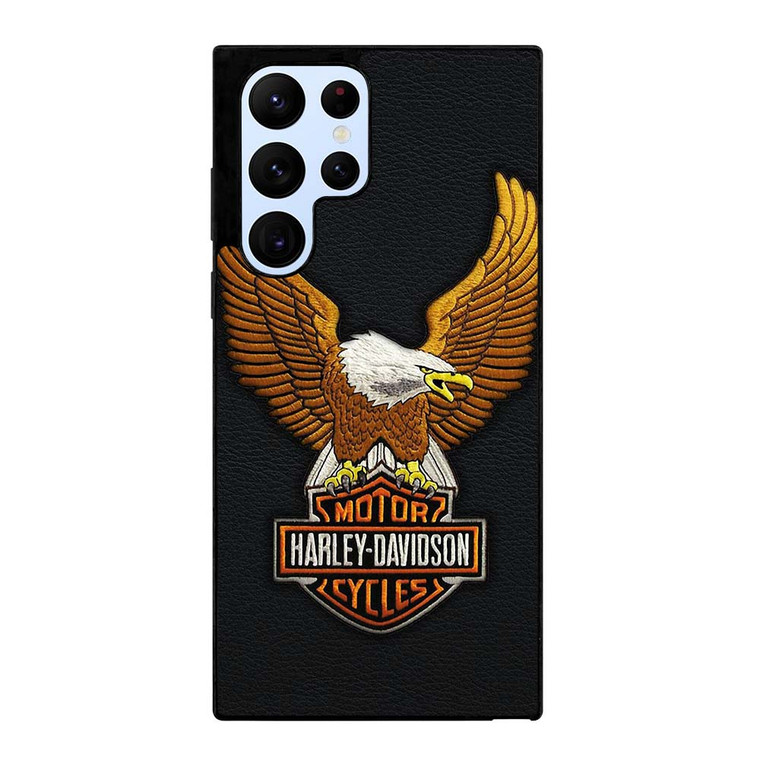 HARLEY DAVIDSON MOTORCYCLE BADGE LOGO Samsung Galaxy S22 Ultra Case Cover