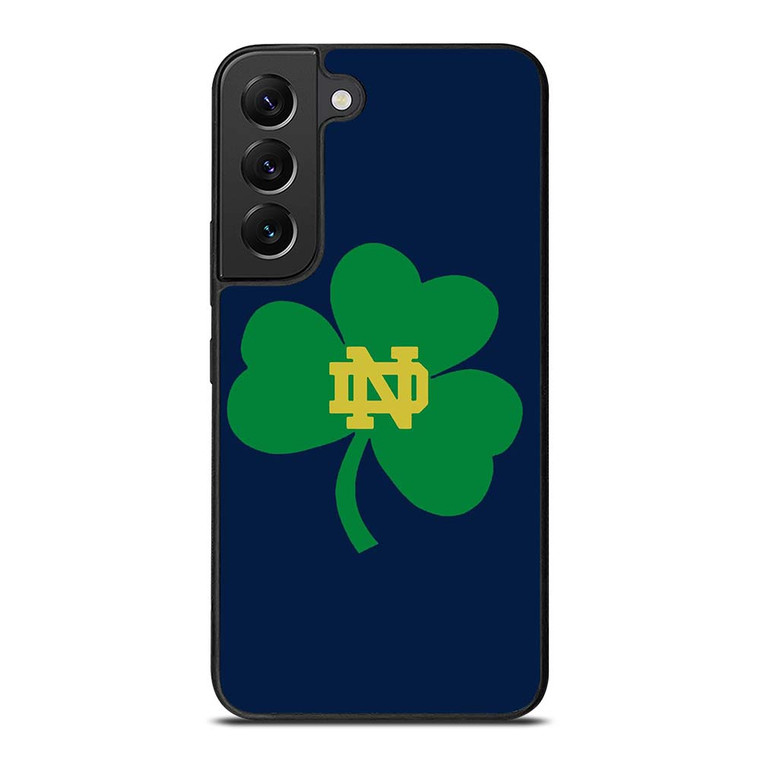 NOTRE DAME FIGHTING IRISH CLOVER LOGO Samsung Galaxy S22 Plus Case Cover