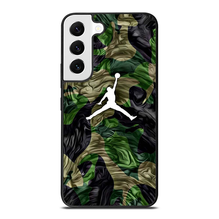 AIR JORDAN LOGO CAMO Samsung Galaxy S22 Case Cover