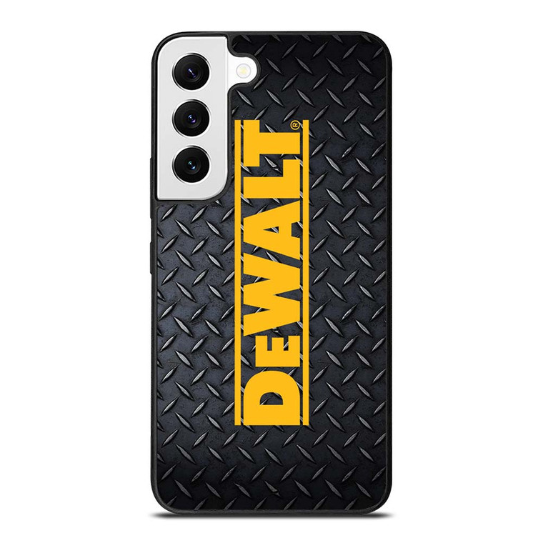 DEWALT TOOLS LOGO METAL Samsung Galaxy S22 Case Cover