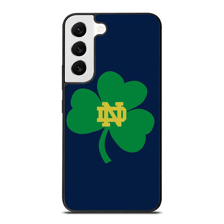 NOTRE DAME FIGHTING IRISH CLOVER LOGO Samsung Galaxy S22 Case Cover