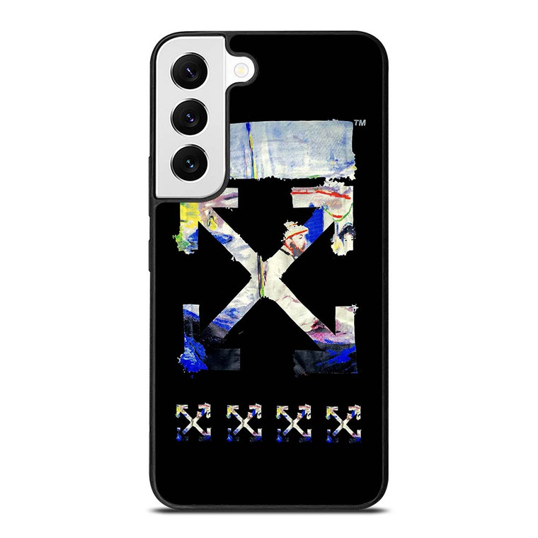 OFF WHITE CLOTHING ART LOGO Samsung Galaxy S22 Case Cover