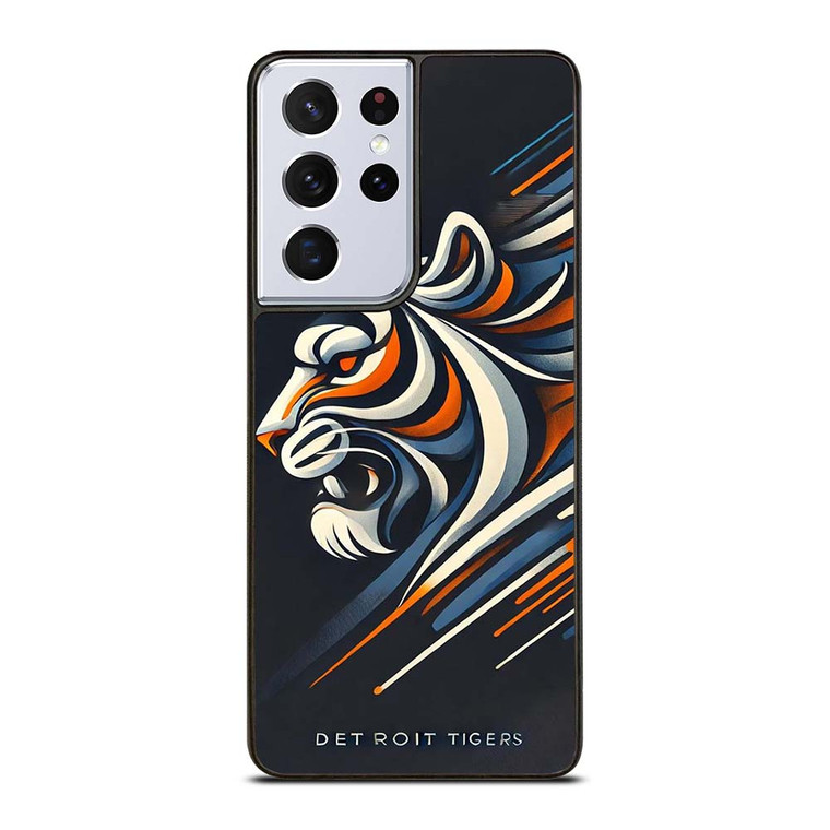 DETROIT TIGERS LOGO ART Samsung Galaxy S21 Ultra Case Cover
