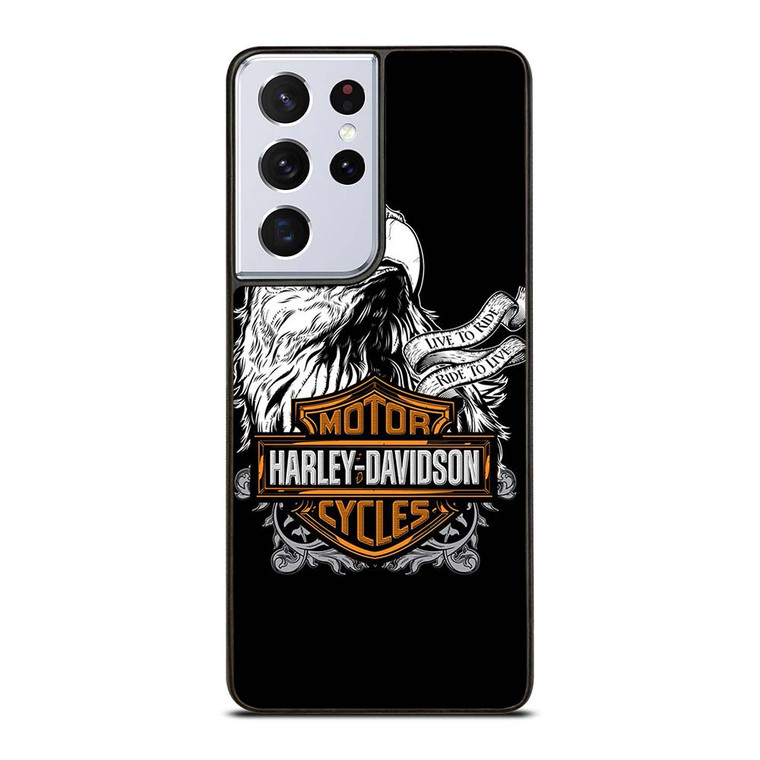 HARLEY DAVIDSON LOGO EAGLE Samsung Galaxy S21 Ultra Case Cover