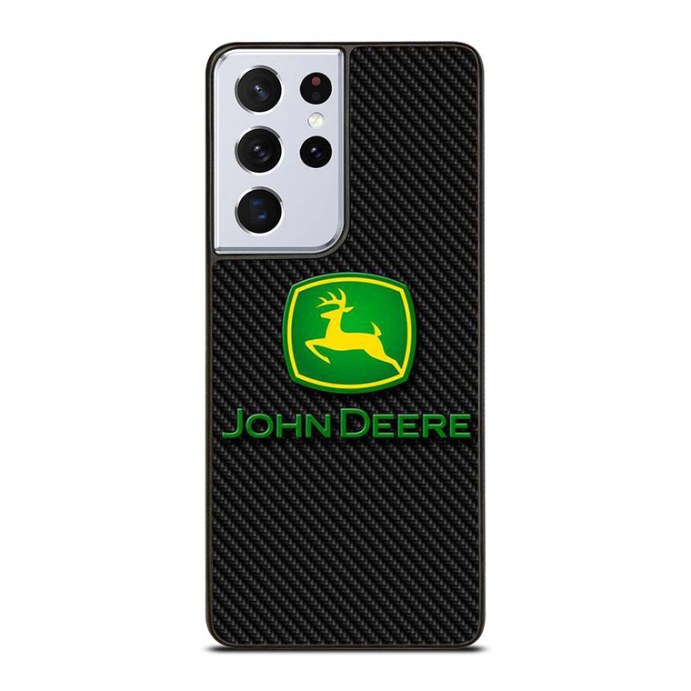 JOHN DEERE CARBON LOGO Samsung Galaxy S21 Ultra Case Cover JOHN DEERE CARBON LOGO Samsung Galaxy S21 Ultra Case Cover
