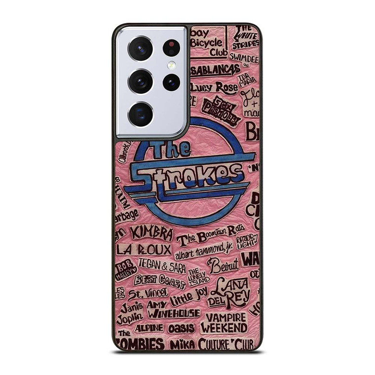 THE STROKES AND FAMOUS BAND LOGO Samsung Galaxy S21 Ultra Case Cover