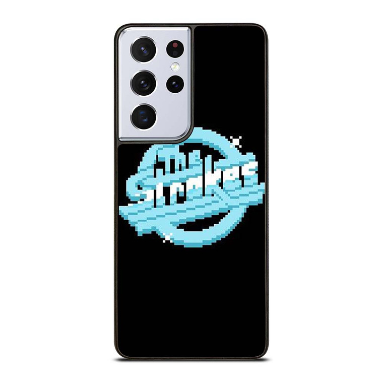 THE STROKES BAND PIXEL LOGO Samsung Galaxy S21 Ultra Case Cover
