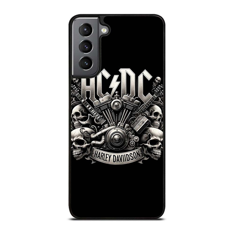 ACDC AC DC HARLEY DAVIDSON LOGO Samsung Galaxy S21 Plus Case Cover