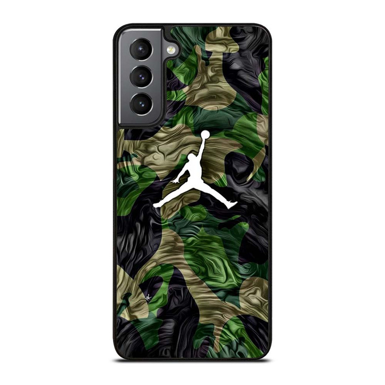 AIR JORDAN LOGO CAMO Samsung Galaxy S21 Plus Case Cover
