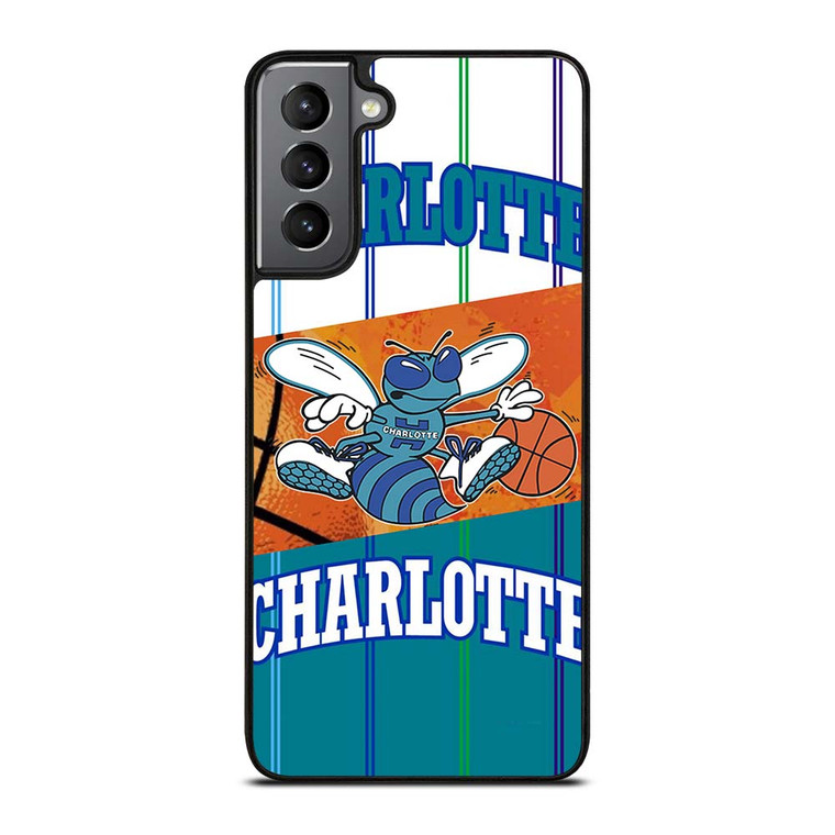 CHARLOTTE HORNETS BASKTEBALL LOGO Samsung Galaxy S21 Plus Case Cover CHARLOTTE HORNETS BASKTEBALL LOGO Samsung Galaxy S21 Plus Case Cover