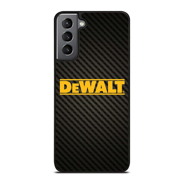DEWALT TOOLS LOGO CARBON Samsung Galaxy S21 Plus Case Cover DEWALT TOOLS LOGO CARBON Samsung Galaxy S21 Plus Case Cover