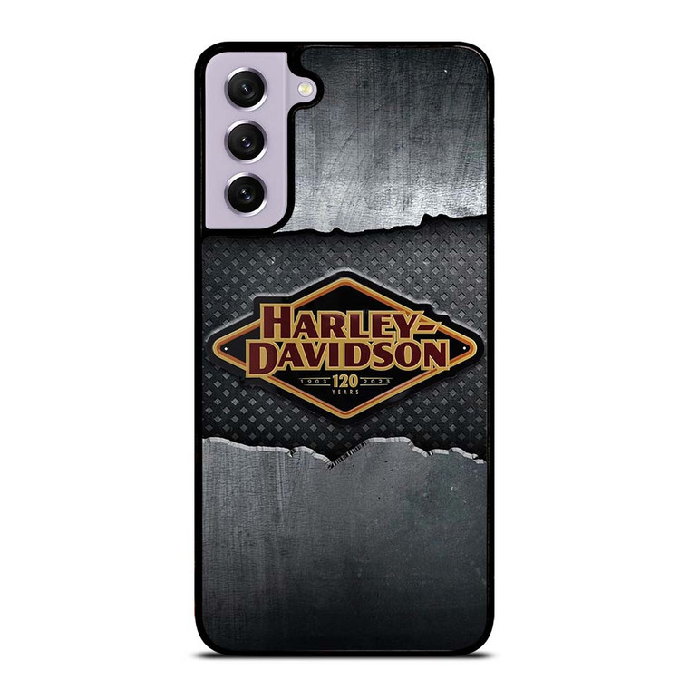 HARLEY DAVIDSON LOGO 120 YEARS Samsung Galaxy S21 FE Case Cover HARLEY DAVIDSON LOGO 120 YEARS Samsung Galaxy S21 FE Case Cover