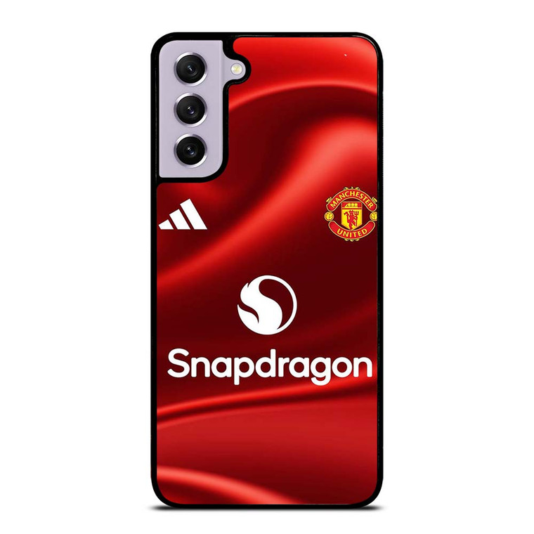 MANCHESTER UNITED SNAP DRAGON LOGO Samsung Galaxy S21 FE Case Cover MANCHESTER UNITED SNAP DRAGON LOGO Samsung Galaxy S21 FE Case Cover