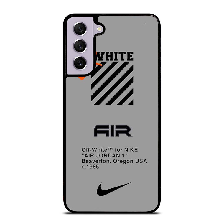 OFF WHITE X AIR JORDAN Samsung Galaxy S21 FE Case Cover