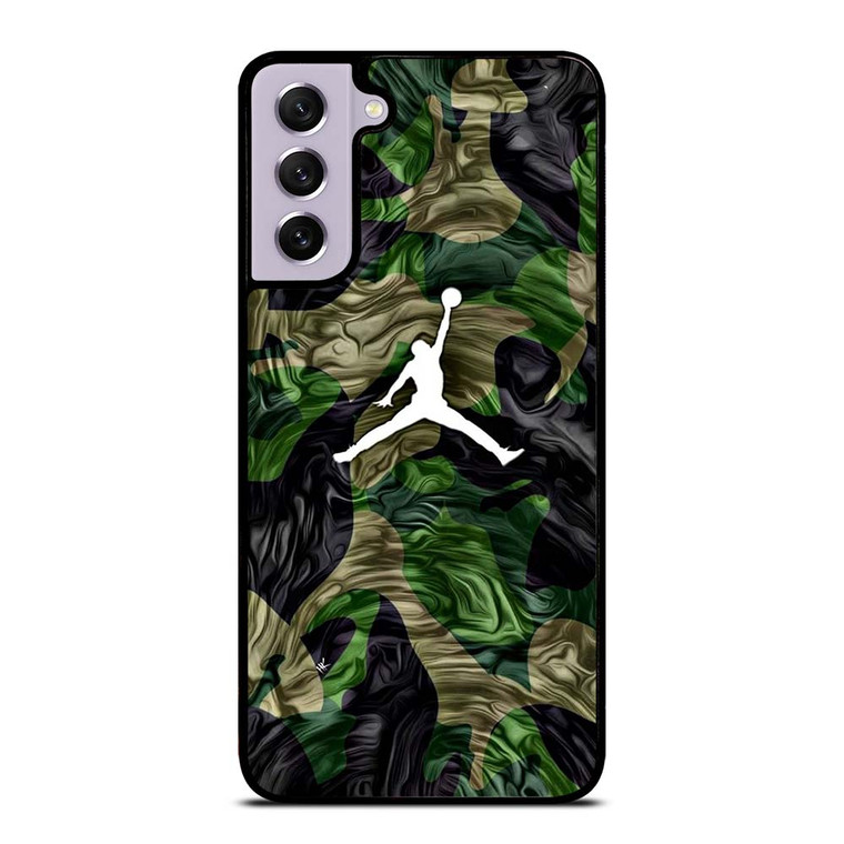 AIR JORDAN LOGO CAMO Samsung Galaxy S21 Case Cover