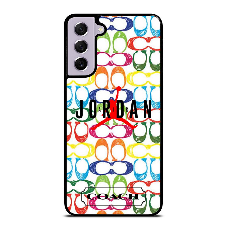 COACH NEW YORK AIR JORDAN COLORFUL Samsung Galaxy S21 Case Cover