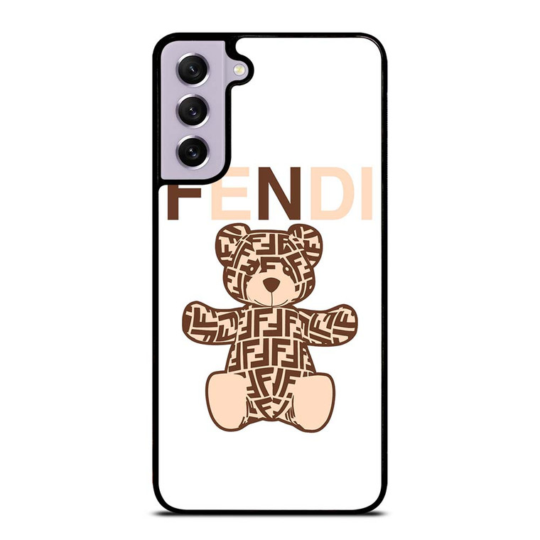 FENDI ROMA BROWN BEAR Samsung Galaxy S21 Case Cover FENDI ROMA BROWN BEAR Samsung Galaxy S21 Case Cover