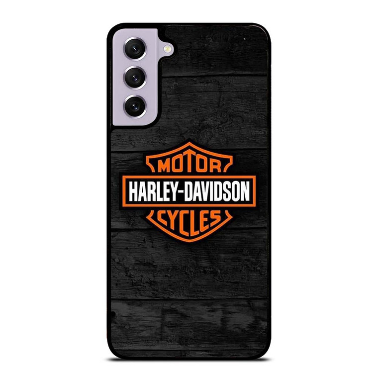 HARLEY DAVIDSON MOTORCYCLE WOODEN LOGO Samsung Galaxy S21 Case Cover