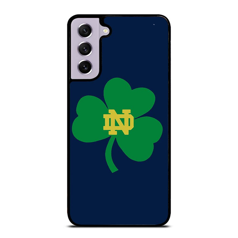 NOTRE DAME FIGHTING IRISH CLOVER LOGO Samsung Galaxy S21 Case Cover NOTRE DAME FIGHTING IRISH CLOVER LOGO Samsung Galaxy S21 Case Cover