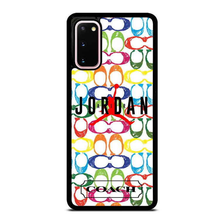 COACH NEW YORK AIR JORDAN COLORFUL Samsung Galaxy S20 Case Cover COACH NEW YORK AIR JORDAN COLORFUL Samsung Galaxy S20 Case Cover