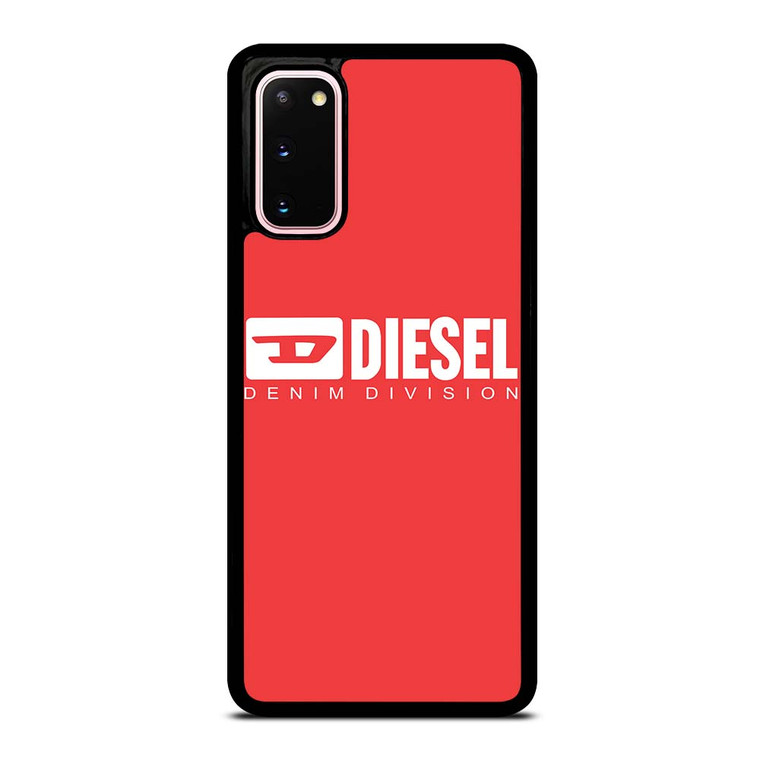 DIESEL LOGO DENIM DIVISION Samsung Galaxy S20 Case Cover DIESEL LOGO DENIM DIVISION Samsung Galaxy S20 Case Cover
