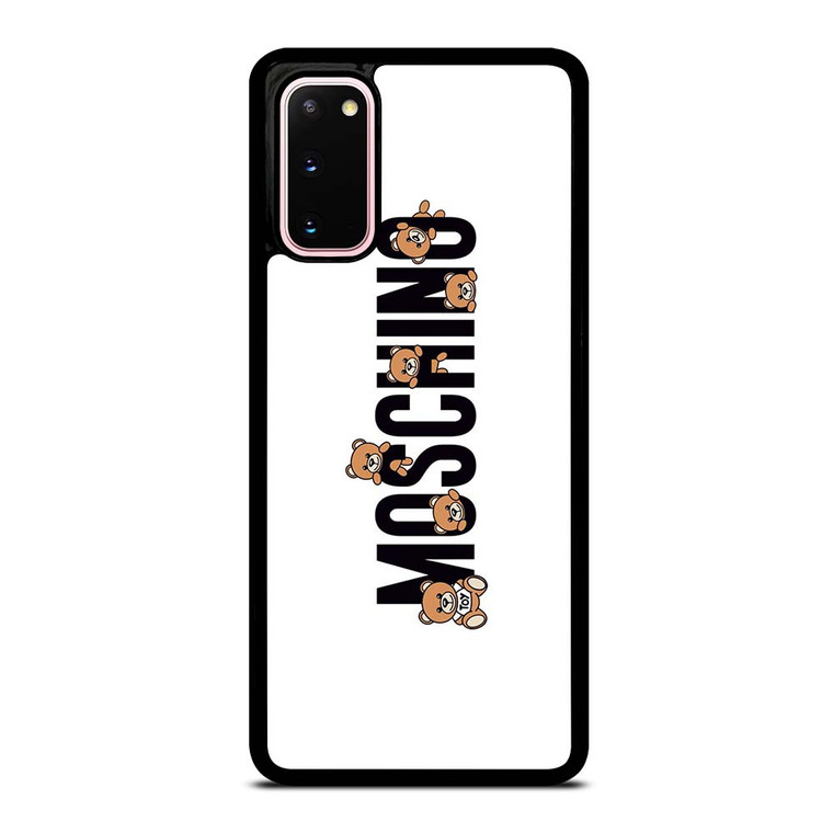 MOSCHINO BEAR LOGO Samsung Galaxy S20 Case Cover