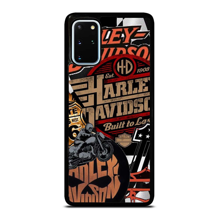HARLEY DAVIDSON MOTORCYCLE LOGO COLLAGE Samsung Galaxy S20 Plus Case Cover HARLEY DAVIDSON MOTORCYCLE LOGO COLLAGE Samsung Galaxy S20 Plus Case Cover