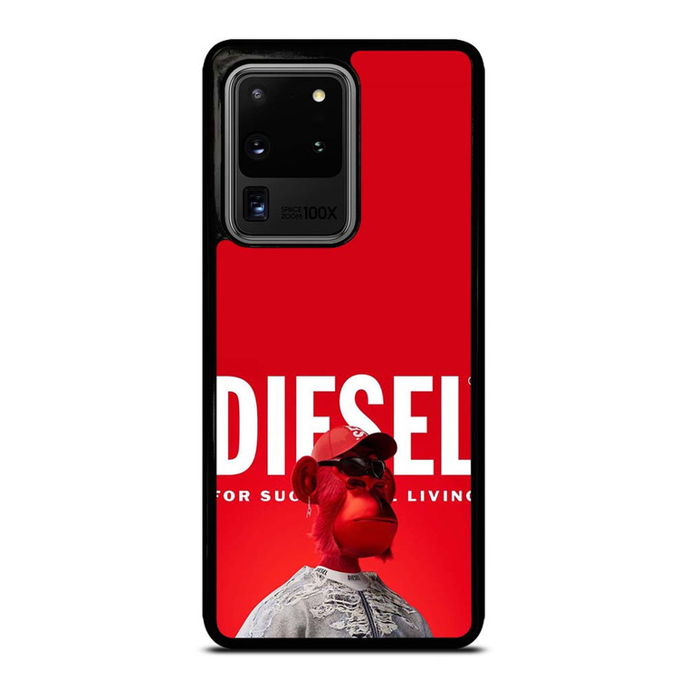 DIESEL CLOTHING MONGKEY Samsung Galaxy S20 Ultra Case Cover DIESEL CLOTHING MONGKEY Samsung Galaxy S20 Ultra Case Cover