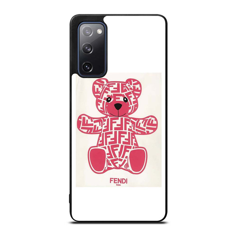 FENDI ROMA PINK BEAR Samsung Galaxy S20 FE Case Cover FENDI ROMA PINK BEAR Samsung Galaxy S20 FE Case Cover