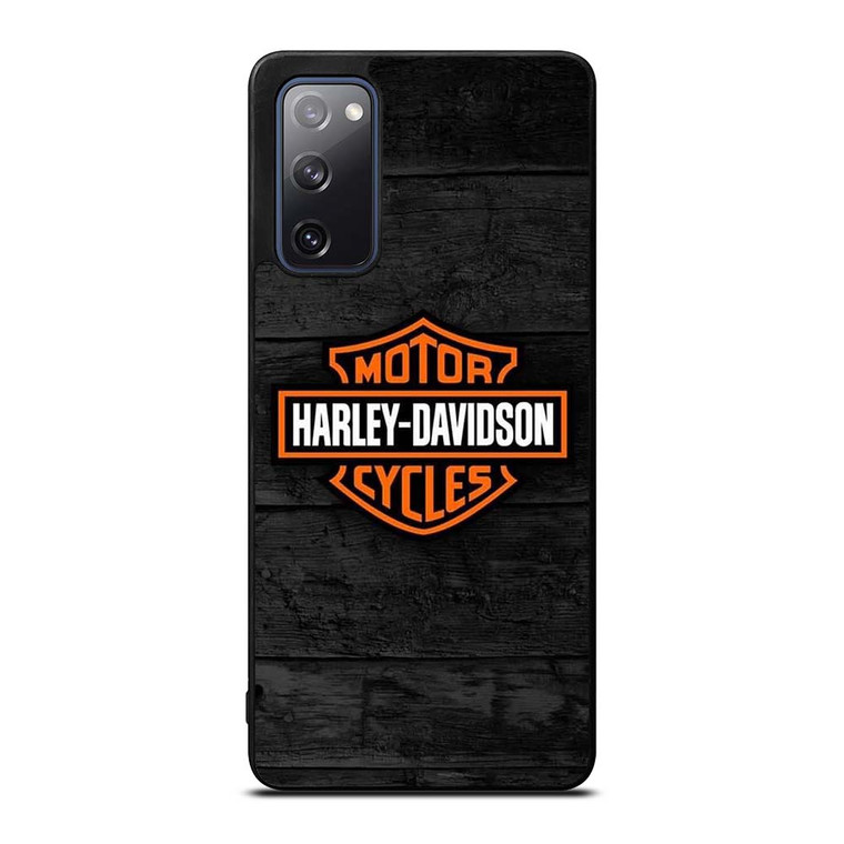 HARLEY DAVIDSON MOTORCYCLE WOODEN LOGO Samsung Galaxy S20 FE Case Cover HARLEY DAVIDSON MOTORCYCLE WOODEN LOGO Samsung Galaxy S20 FE Case Cover