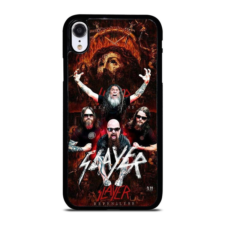 SLAYER METAL BAND POSTER iPhone XR Case Cover