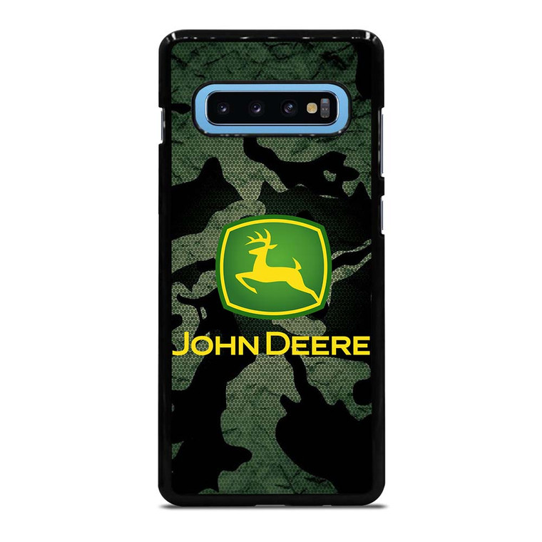 JOHN DEERE TRACTOR LOGO CAMO Samsung Galaxy S10 Plus Case Cover