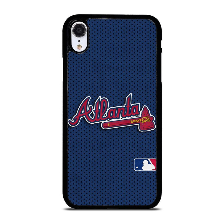 ATLANTA BRAVES JERSEY LOGO iPhone XR Case Cover