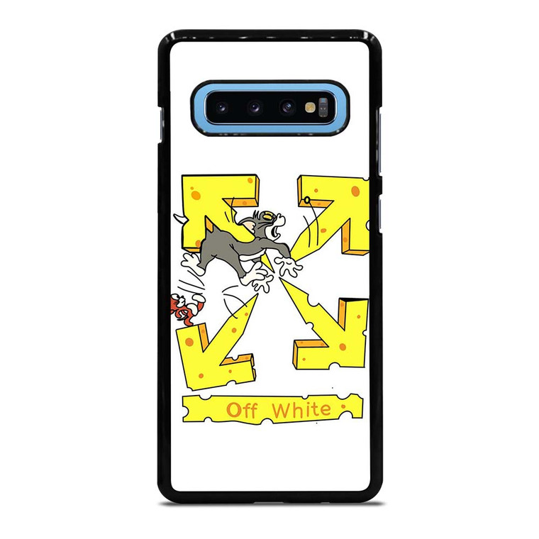 OFF WHITE TOM AND JERRY Samsung Galaxy S10 Plus Case Cover