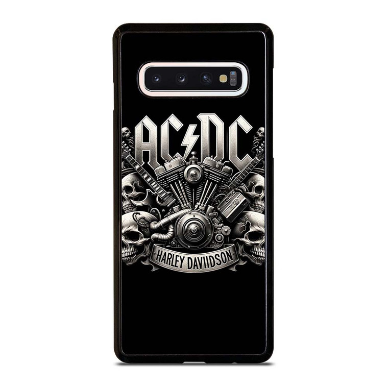 ACDC AC DC HARLEY DAVIDSON LOGO Samsung Galaxy S10 Case Cover