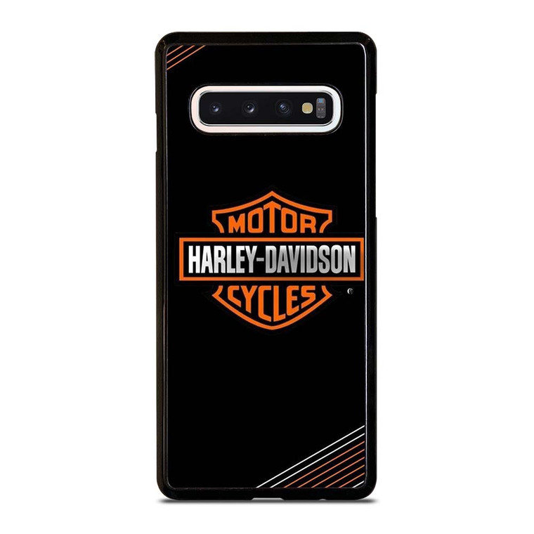 HARLEY DAVIDSON MOTORCYCLE LOGO Samsung Galaxy S10 Case Cover