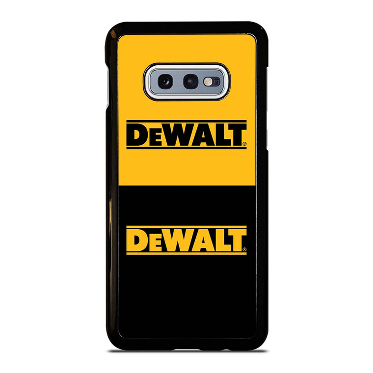 DEWALT TOOLS LOGO ICON Samsung Galaxy S10e Case Cover DEWALT TOOLS LOGO ICON Samsung Galaxy S10e Case Cover