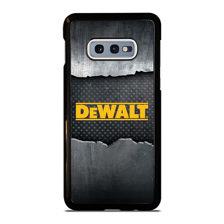 DEWALT TOOLS METAL LOGO Samsung Galaxy S10e Case Cover DEWALT TOOLS METAL LOGO Samsung Galaxy S10e Case Cover