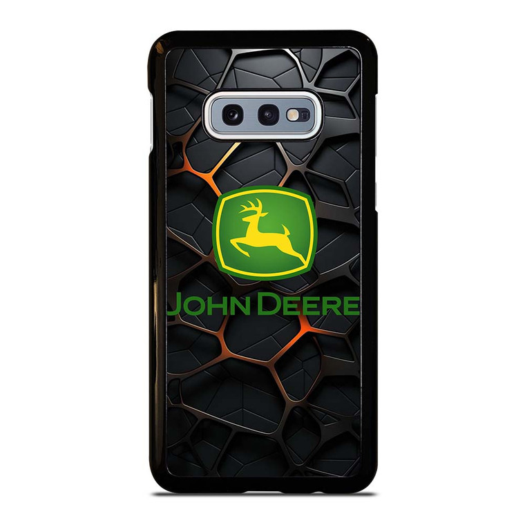 JOHN DEERE TRACTOR LOGO STEEL EMBLEM Samsung Galaxy S10e Case Cover