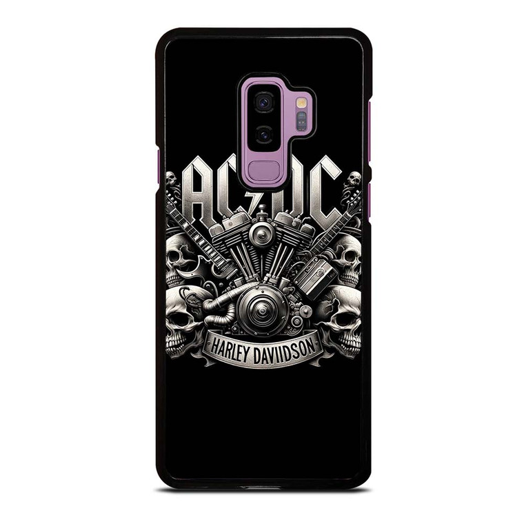 ACDC AC DC HARLEY DAVIDSON LOGO Samsung Galaxy S9 Plus Case Cover
